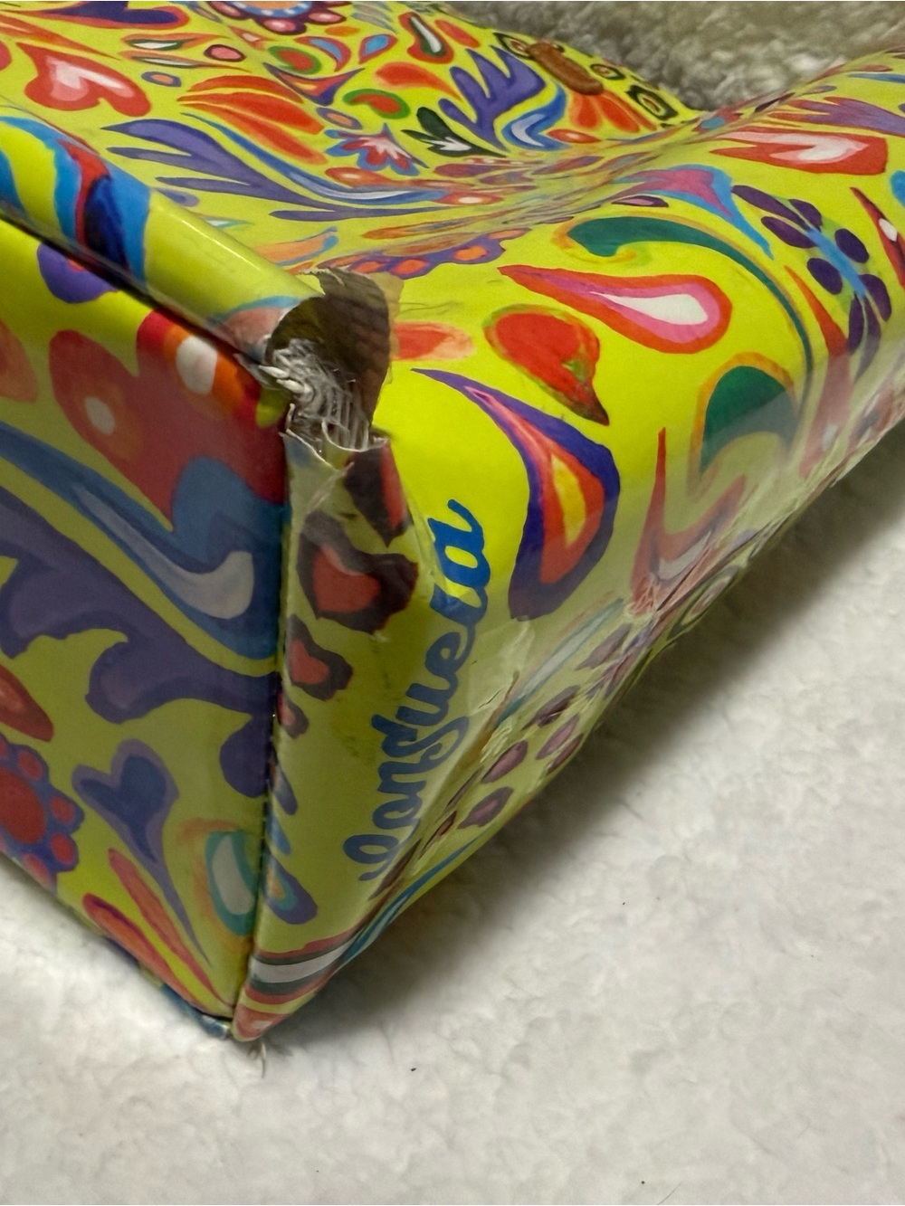 Consuela Limon Multi Floral Tote - Picture 7 of 7